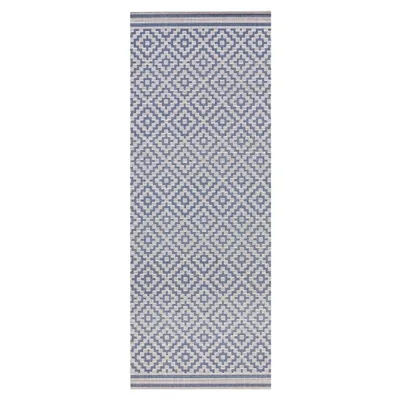 Preproga Boho, modra