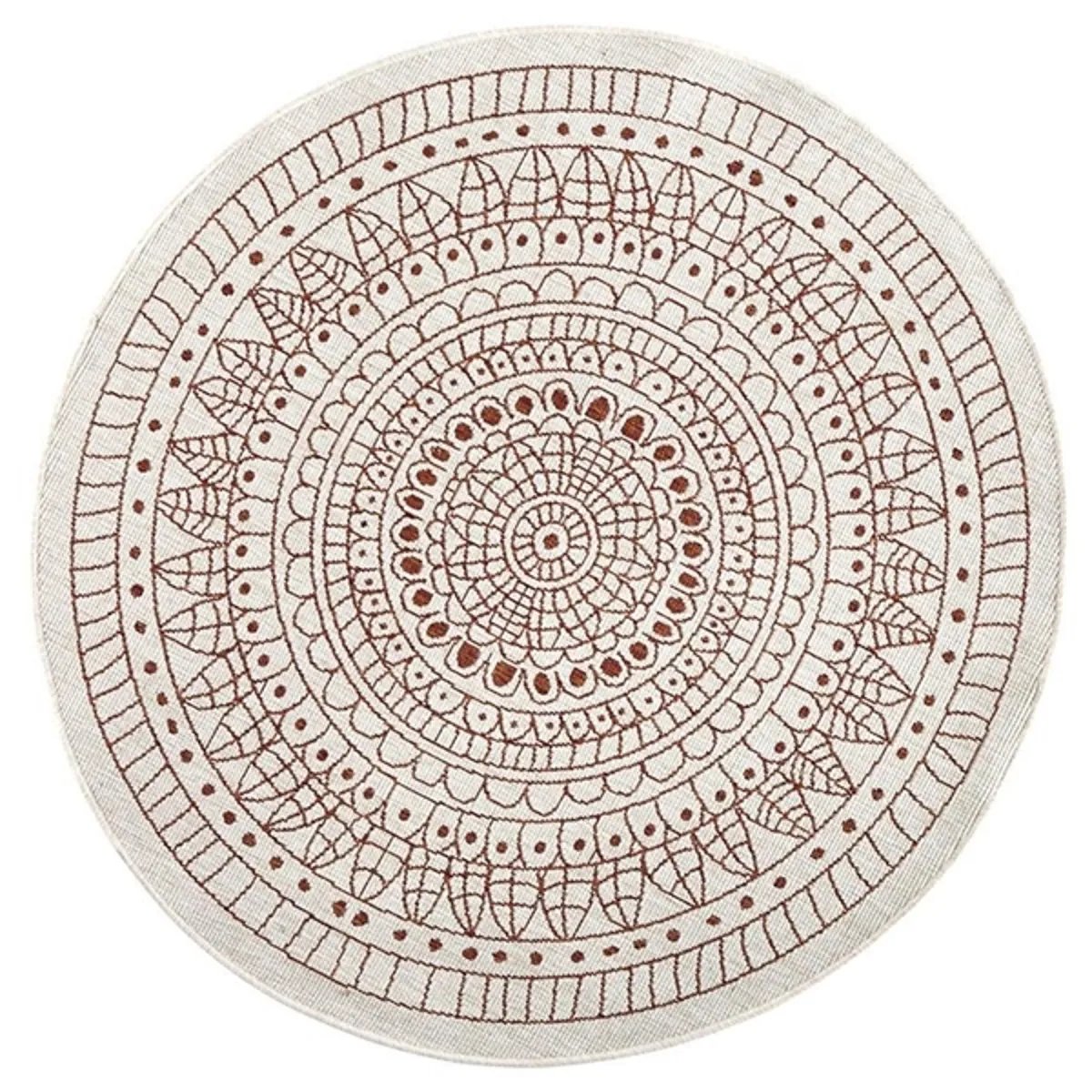 Preproga Mandala, rdeča