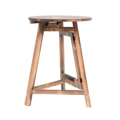 Miza barska Wood 80, rjava